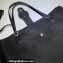 Gucci Medium Tote Bag with Double G 649577 Black 2021