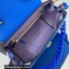 Versace La Medusa Medium Handbag Lapis Blue 2021