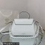 Versace La Medusa Medium Handbag White 2021