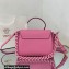 Versace La Medusa Medium Handbag Pink 2021