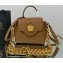 Versace La Medusa Small Handbag Caramel 2021