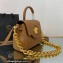 Versace La Medusa Small Handbag Caramel 2021