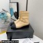 Chanel Calfskin and Grosgrain Ankle Boots G37808 Beige 2021