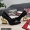 Dolce & Gabbana Heel 10.5cm Leather Pumps Black with DG Pop Heel 2021