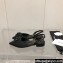 Chanel Camellia Slingbacks G38362 Grosgrain Black 2021