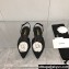 Chanel Camellia Slingbacks G38362 Grosgrain Black/White 2021