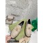 Gucci Chevron Leather Loafers with Double G 670399 Beige 2021