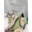 Gucci Chevron Leather Loafers with Double G 670399 Beige 2021