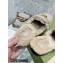 Gucci Shearling Merino Lining Chevron Leather Slippers with Double G 670400 Beige 2021
