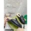 Gucci Shearling Merino Lining Chevron Leather Slippers with Double G 670400 Black 2021