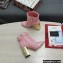 Dolce & Gabbana Heel 10.5cm Leather Ankle Boots Patent Pink with DG Karol Heel and Strap 2021