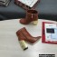 Dolce & Gabbana Heel 10.5cm Leather Ankle Boots Brown with DG Karol Heel and Strap 2021