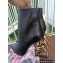 Dolce & Gabbana Heel 10.5cm Leather Ankle Boots Black with DG Pop Heel 2021