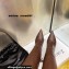 Amina Muaddi Clear Heel 9.5cm Leather Thigh-High Boots Coffee 2021