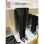 Amina Muaddi Heel 9.5cm Leather Thigh-High Begum Boots Black 2021