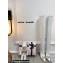 Amina Muaddi Heel 9.5cm Leather Thigh-High Boots White with Crystal Bow 2021