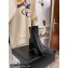 Chanel Heel 5cm Ankle Boots Lambskin/Grosgrain Black 2021
