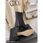 Chanel Heel 5cm Ankle Boots Lambskin/Grosgrain Black 2021