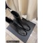 Chanel Heel 5cm Ankle Boots Lambskin/Patent Black 2021