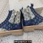 Jimmy Choo CORA FLAT JC Monogram Jacquard and Leather Mix Combat Boots Sand Dune 2021