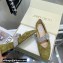 Jimmy Choo KRISTA FLAT Suede Flats Olive Green with Crystal-Embellished Strap 2021