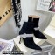 Jimmy Choo Heel 8.5cm KAZA Suede Booties Boots Black with Crystal-Embellished Strap 2021