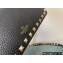 Valentino Small Rockstud Grainy Calfskin Crossbody Bag Black 2021