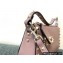 Valentino Small Rockstud Grainy Calfskin Crossbody Bag Nude Pink 2021