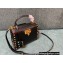 Valentino Small Rockstud Alcove Grainy Calfskin Handbag Black 2021