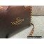 Valentino Small Rockstud Alcove Grainy Calfskin Handbag Black With All-over Studs 2021