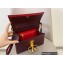 Valentino VSLING Grainy Calfskin Small Handbag Burgundy 2021