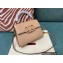 Valentino VSLING Grainy Calfskin Mini Handbag Nude 2021