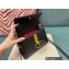 Valentino VSLING Grainy Calfskin Mini Handbag Black 2021