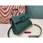 Valentino VSLING Grainy Calfskin Mini Handbag Green 2021
