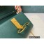 Valentino VSLING Grainy Calfskin Mini Handbag Green 2021