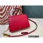 Valentino VSLING Grainy Calfskin Mini Handbag Red 2021