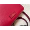 Valentino VSLING Grainy Calfskin Mini Handbag Red 2021
