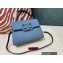 Valentino VSLING Grainy Calfskin Mini Handbag NIAGARA Blue 2021