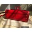 Valentino VSLING Grainy Calfskin Small Handbag Red 2021