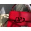 Valentino VSLING Grainy Calfskin Small Handbag Red 2021