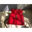 Valentino VSLING Grainy Calfskin Small Handbag Red 2021