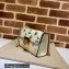 Gucci Padlock Small Berry Shoulder Bag 409487 Leather White 2021