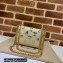 Gucci Padlock Small Berry Shoulder Bag 409487 Leather White 2021