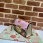 Gucci Les Pommes Padlock Small Shoulder Bag 409487 Apple Print Pink 2021