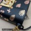 Gucci Padlock Small Berry Shoulder Bag 409487 Leather Black 2021