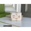 Gucci GG Marmont Berry Card Case Wallet 456126 Leather White 2021