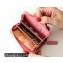 Chanel Classic Zipped Coin Purse AP0216 in Original Grained Calfskin Pink