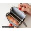 Chanel Classic Zipped Coin Purse AP0216 in Original Grained Calfskin Light Gray