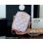 Chanel Pearl Calfskin Vertical Camera Bag AS2857 in Original Quality Pink 2021