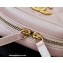 Chanel Pearl Calfskin Vertical Camera Bag AS2857 in Original Quality Pink 2021